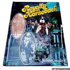 Brand New vintage 'Royalty on horseback' hardcover book